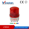 LTE-5121J Red Strobe warning light with siren