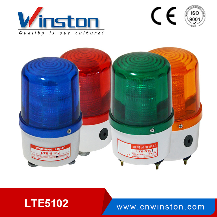 LTE-5102 Blinking warning light(Φ100) DC 12V 24V AC 110V 220V