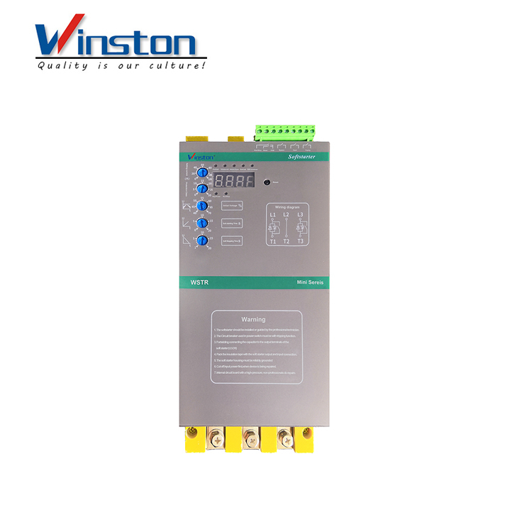 5.5kw - 55kw intelligent 3 Phase Motor Soft Starter with bypass contactor 220V