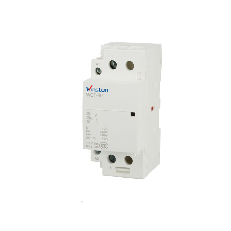 Household WCT Magnetic 40A 1P Electrical Contacts / DC Contactor 
