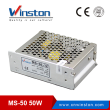 CE ROHS MS-50-15 5V ~24V ac dc LED Light Driver Power Supply with 2 years warranty