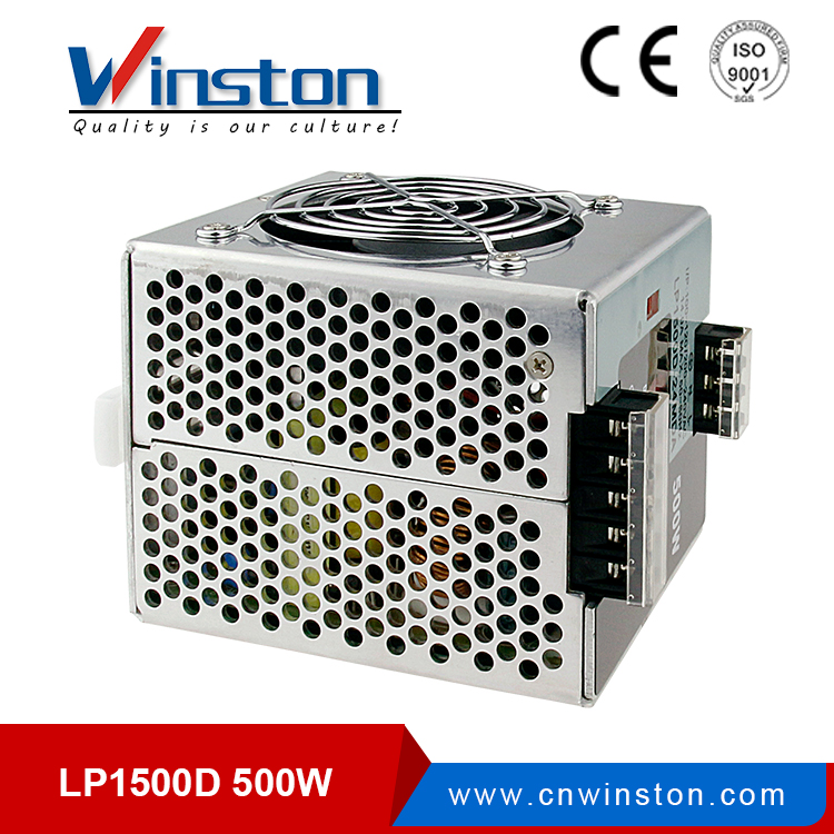 LP-500 500w DIN rail digital display 12V 24V power supply