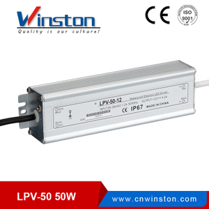LPV-50 50W led driver waterproof power supply for swimming pool
