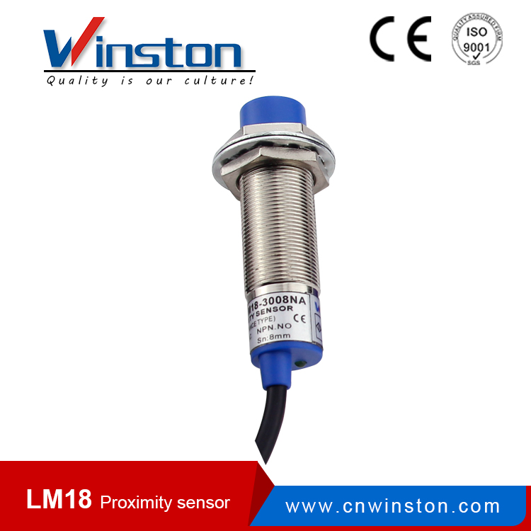 IP67 Non-flush LM18 PNP NPN 3Wires Inductive Proximity Switch Sensor