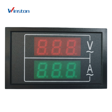 AC 80-300V 100A Digital dual display LED AC voltmeter ammeter Amp Volt ...