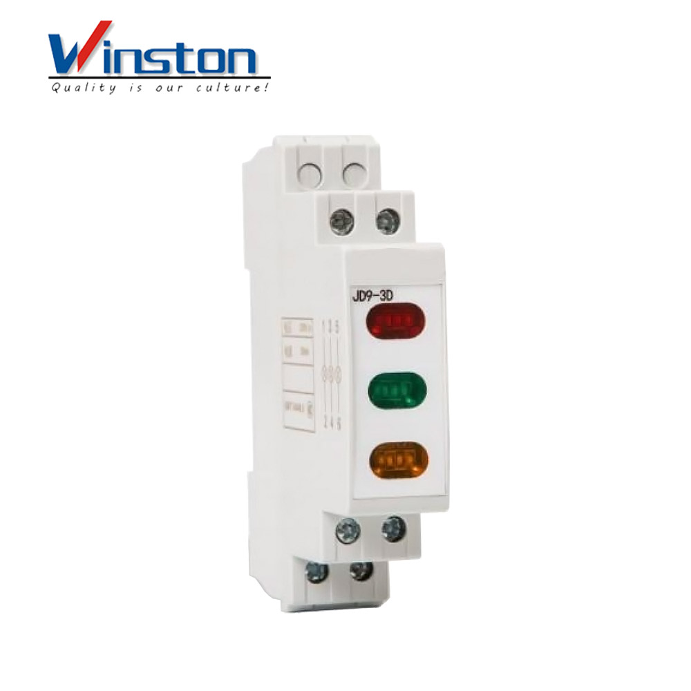 JD9-1D/2D/3D Din Rail LED Indicator Indicator Light Signal Lamp for Circuit