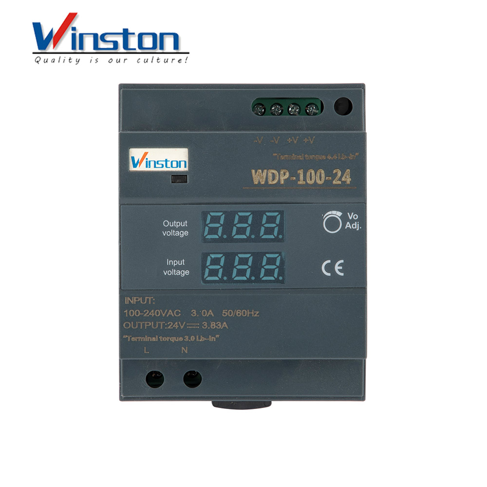 WDP-100 100W 12V 15V 24V 36V 48V Ultra-thin Rail Type Switching Power Supply