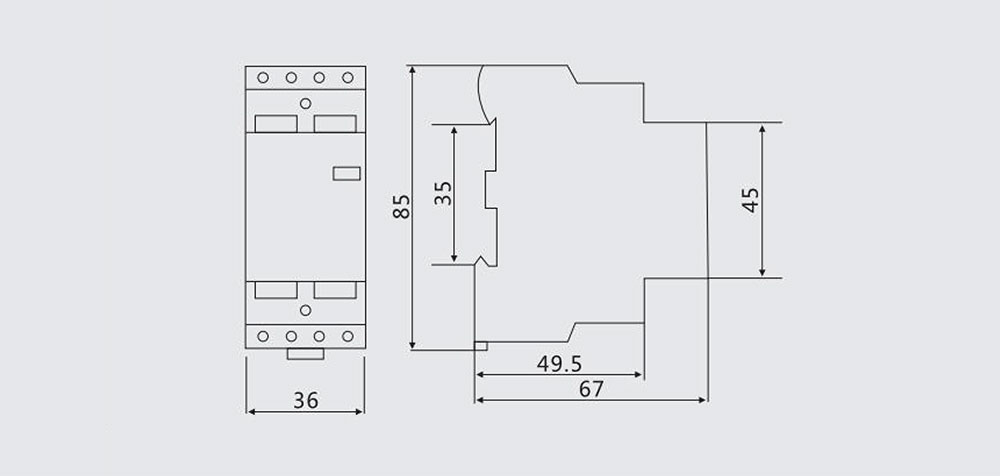 WSTC1-25-3P-4P尺寸