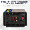 1000W 1KW 12V 24V 48V DC To 110V 220V AC Power Inverter hybrid Solar Pure Sine Wave Inverter