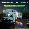 12V 130AH 1.66KWH LiFePO4 Li-Ion Storage Lithium Ion Battery
