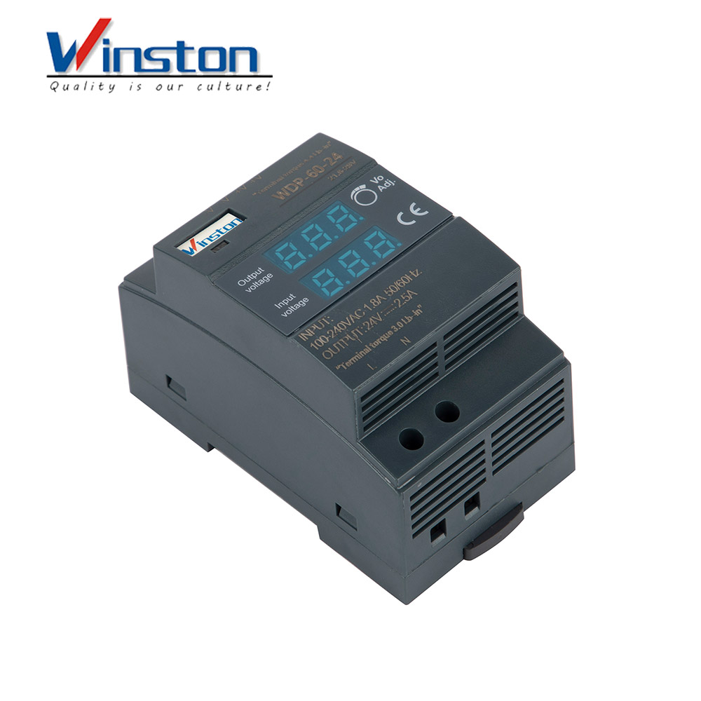WDP-60 60W 5V 12V 15V 24V 48V Ultra-thin Rail Type Switching Power Supply