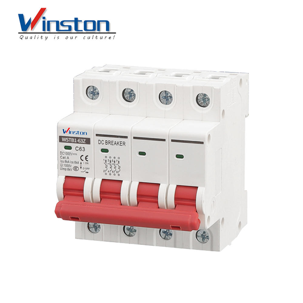 WSTB1-63Z 10-63A DC MCB Breaker
