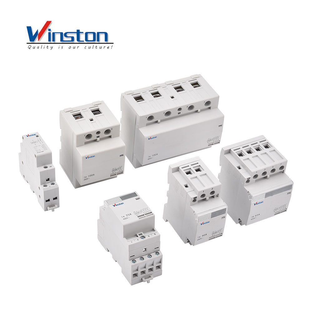 WSTC1-25 1P 2P Household Electric Din Rail AC Contactor