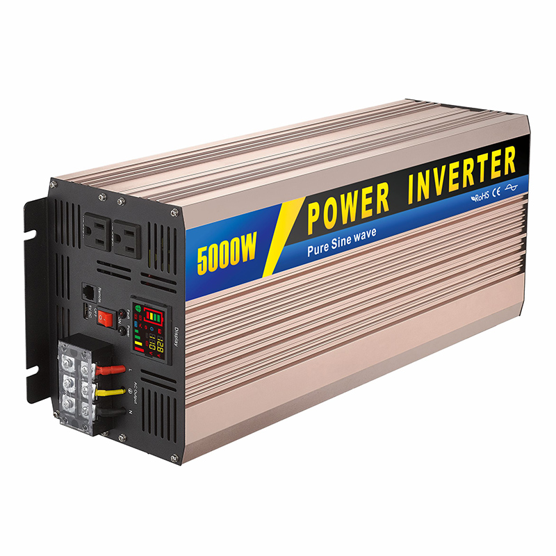 5000W 5KW 12V 24V 48V DC Power Inverter Solar Pure Sine Wave Inverter