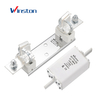 1500V 500A dc Fuse link low voltage high breaking contact knife type fuse base