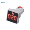 AD16-22TMS 22mm RED Led light Lamp mini Digital Temperature Meter Indicator Thermometer