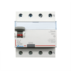 DX3-ID 4P 6-100A 400V 300MA 500MA RCCB Mini Leakage Circuit Breaker