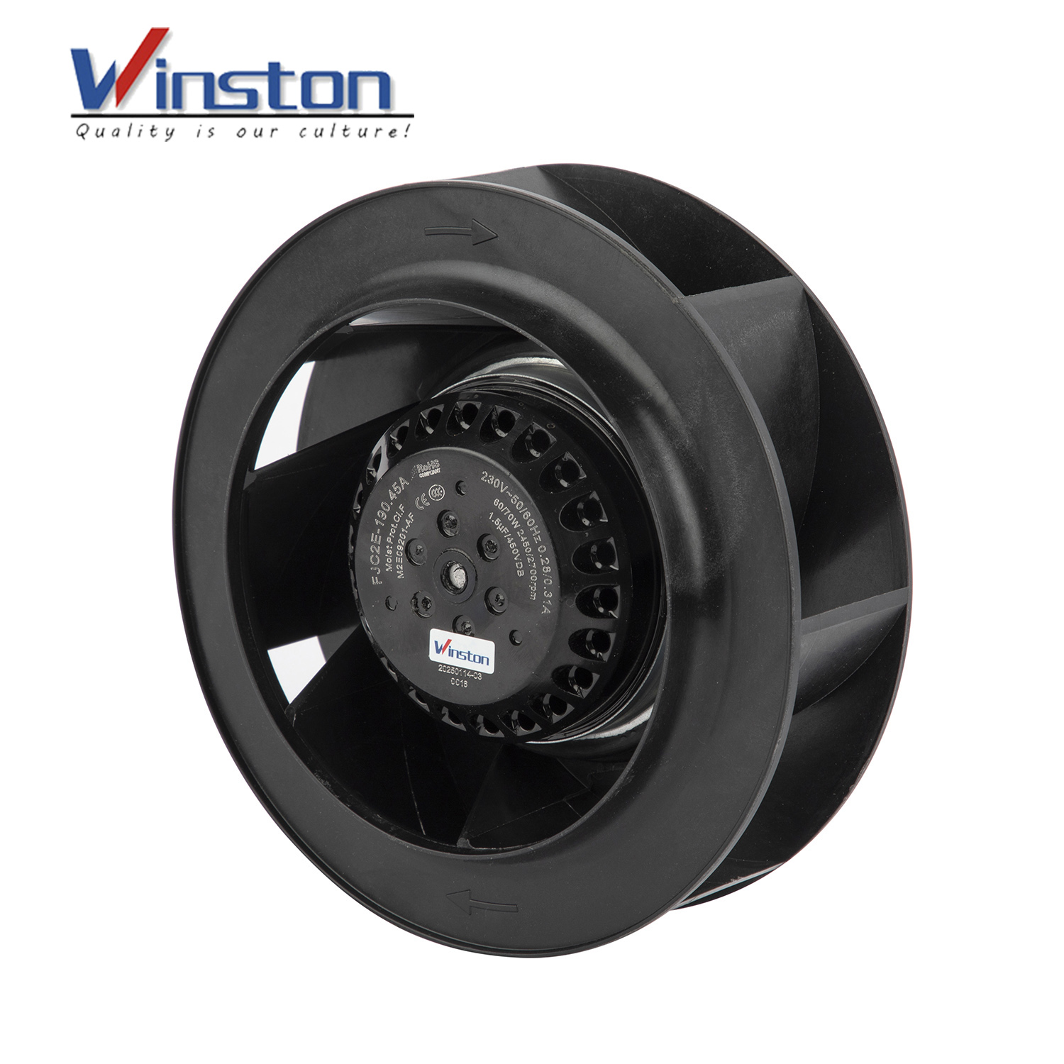FJC2E-190 Industrial Motor Axial Flow Fan