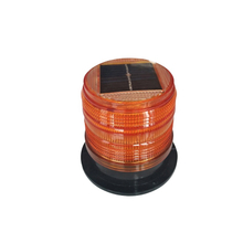 LED Solar MINI Flashing Emergency Warning Light For Road Construction Safety Equipment Traffic