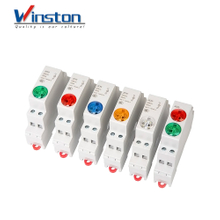 JD9 Din Rail LED Indicator Indicator Light Signal Lamp for Electrical Safety