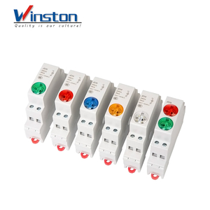 JD9 Din Rail LED Indicator Indicator Light Signal Lamp for Electrical Safety