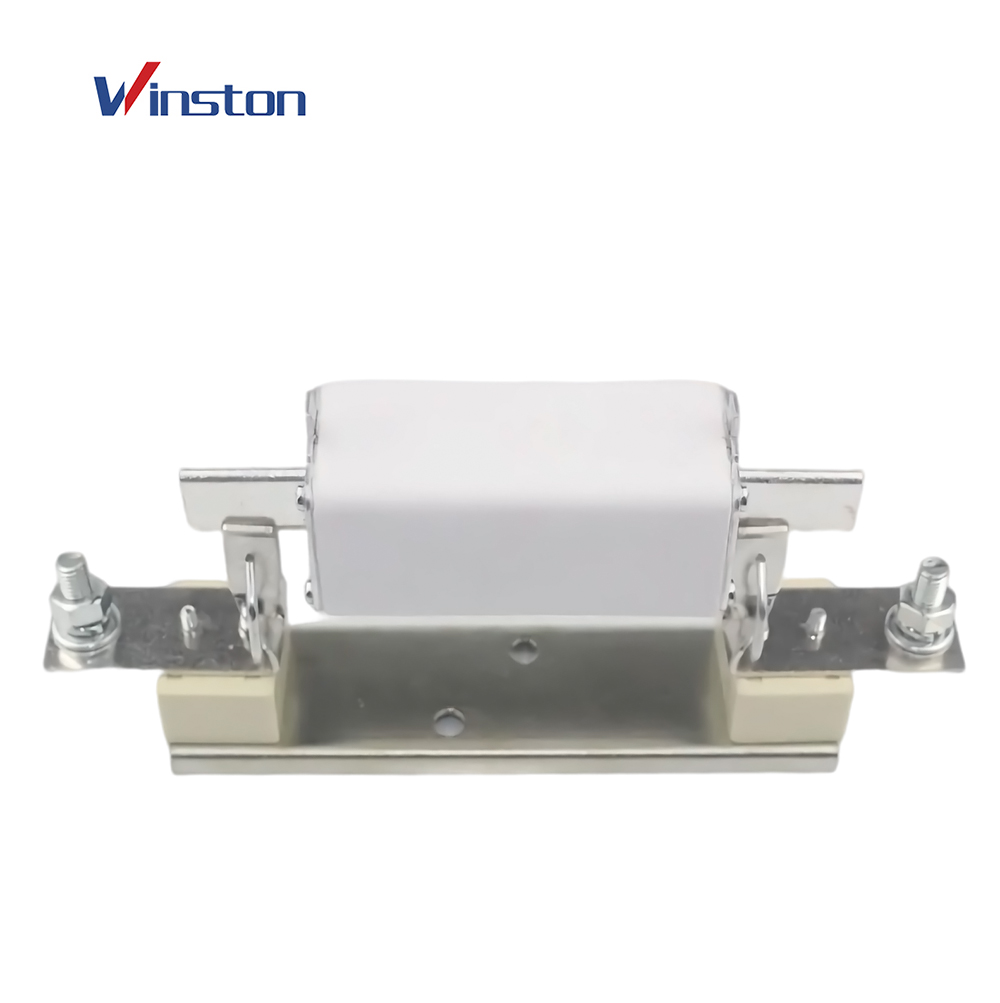 1500V 500A dc Fuse link low voltage high breaking contact knife type fuse base