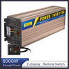 6000W 6KW Power Inverter Solar Pure Sine Wave Inverter