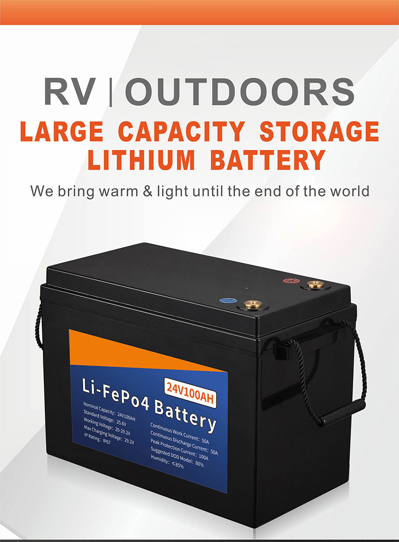中性 24V100Ah 储能锂电池详情页1