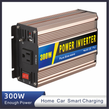 300W 12V 24V 48V DC To 110V 220V AC Power Inverter Solar Pure Sine Wave Inverter