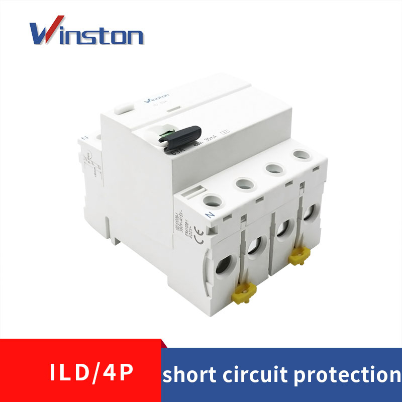 ILD 4P 6-100A 400V 300MA 500MA RCCB Mini Leakage Circuit Breaker