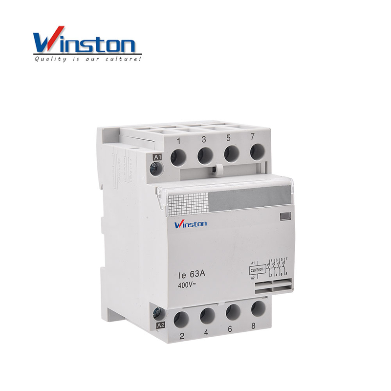 WSTC1-63 3P 4P Household Electric Din Rail AC Contactor
