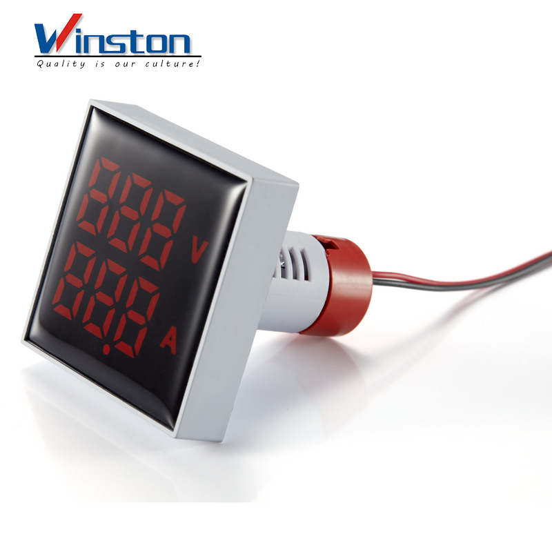 AD112-50FVA 0-100A 60-500V Amper + Voltage Meter