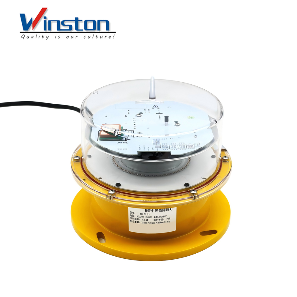 WST-MB-01 ICAO Medium Intensity Type B Obstruction Light Aircraft Warning Light