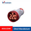 AD16-22VM 22mm AC 20V-500V RED Led light Lamp mini Digital Voltage Meter Voltmeter Indicator
