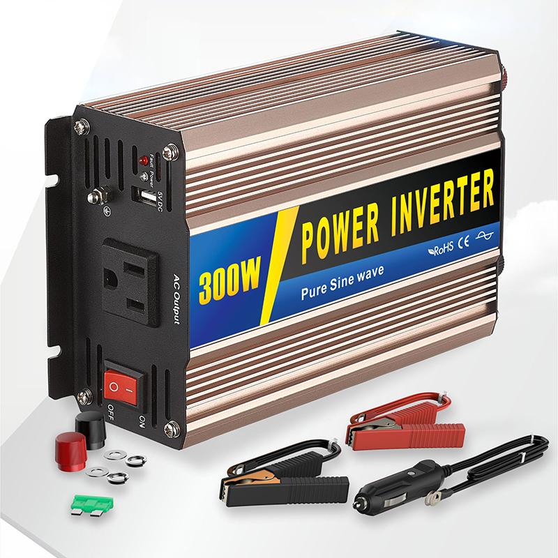 300W 12V 24V 48V DC To 110V 220V AC Power Inverter Solar Pure Sine Wave  Inverter - Buy pure sine wave inverter, power inverter, Solar Inverter  Product on China Thermostat,Heater,Sensor, switching power