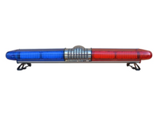 Led Emergency Long Row Warning Light WST-1900 Cross Country Traffic Police with Siren and Speaker