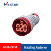 AD16-22TM 22mm RED Led light mini Digital Temperature Meter Indicator Thermometer