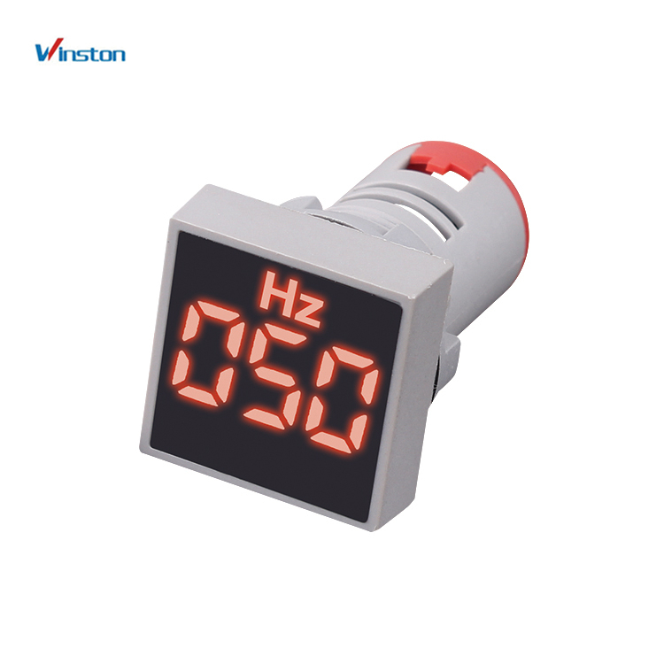 AD16-22HzS 22mm 0-99Hz RED Led light mini Digital Hertz Meter Indicator Frequency meter