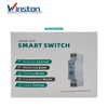 63A WiFi Smart Circuit Breaker RCBO with Energy Metering Power Consumption Monitor Din Rail Leakage Protection Smart Switch CE