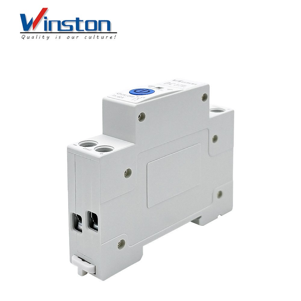 Winston 40A WiFi DC Smart Circuit Breaker 8-90V 12V 24V 48V 72V Tuya Remote Control Switch Din Rail for Solar PV Battery RV CE