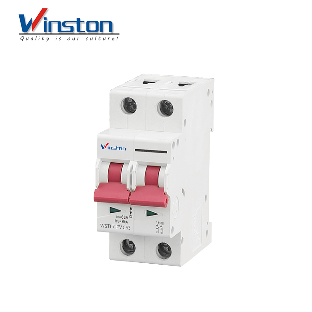 WSTL7-PV 10-63A DC MCB Breaker