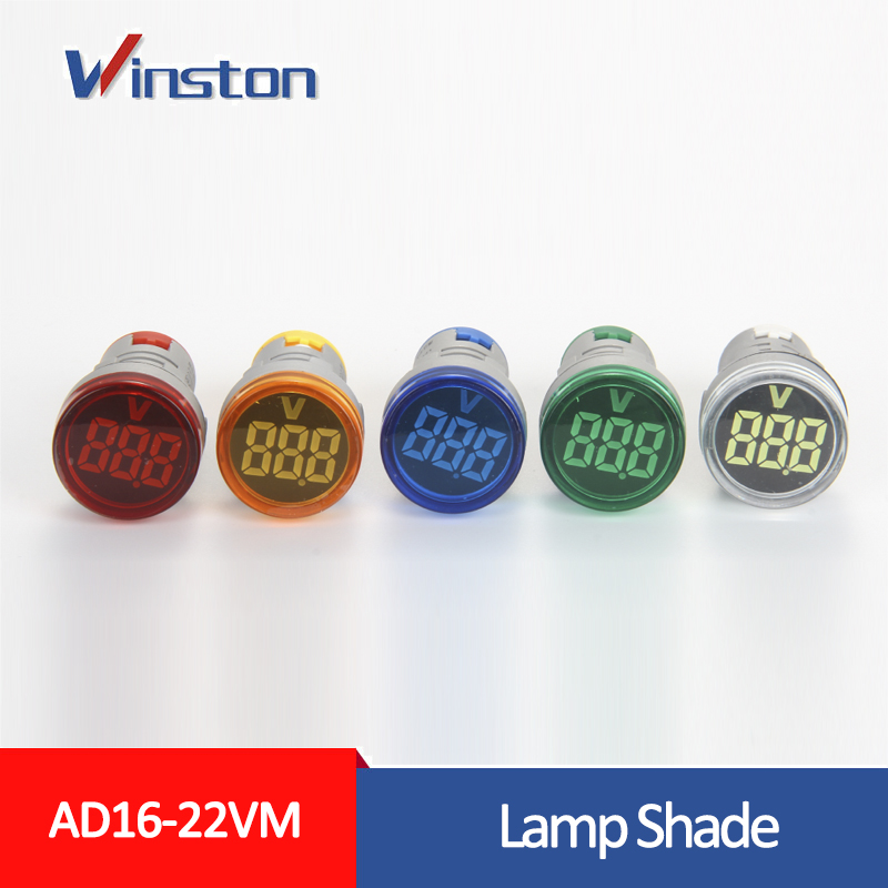 22MM AD16 Type AC60-500V Mini Voltage Meter LED Digital Display AC Voltmeter Ind