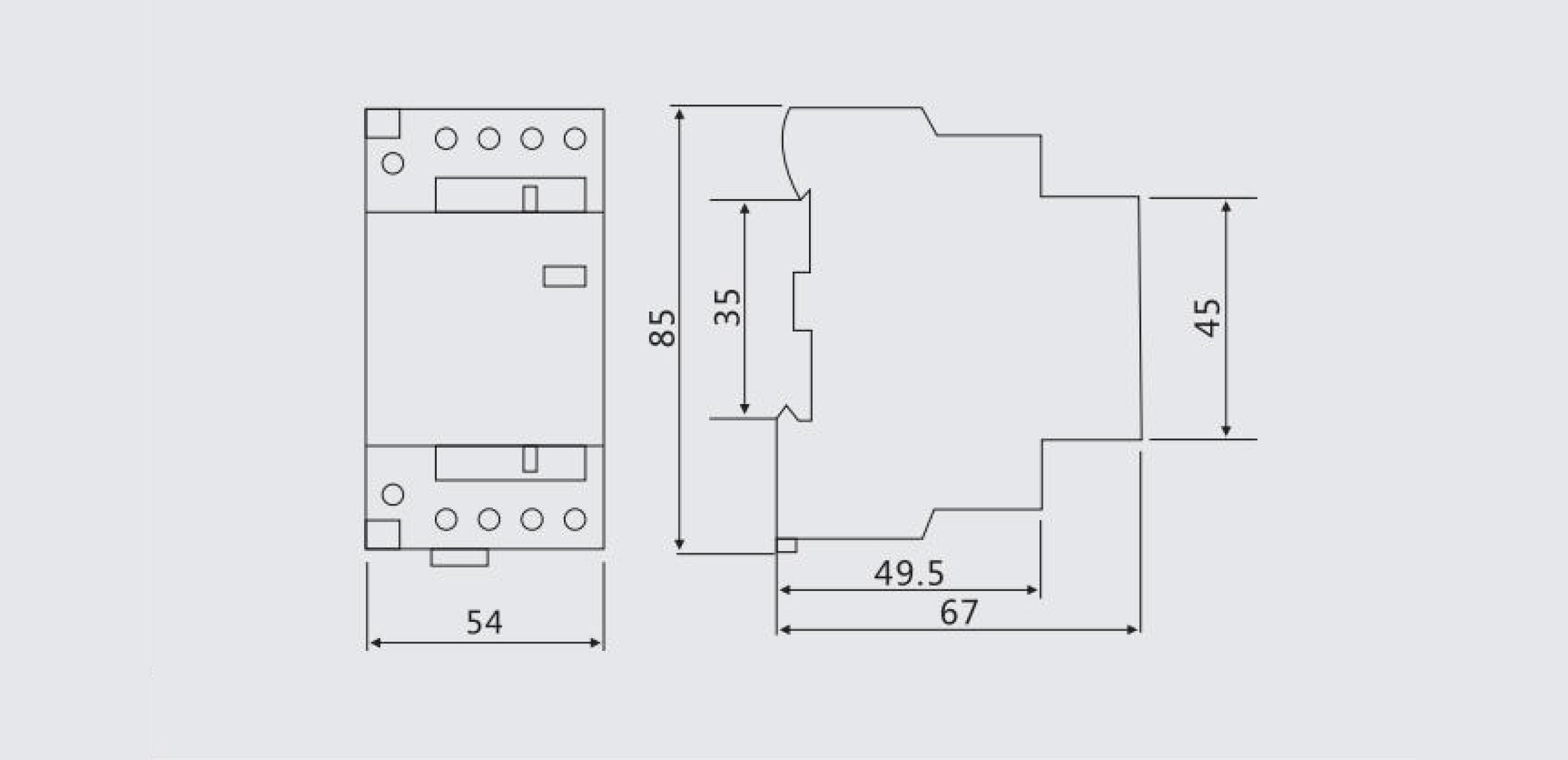 WSTC1-63-3P-4P尺寸