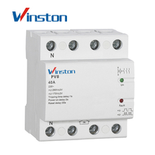Winston PV8-63 4P AC 220V (L-N) 32A 40A 50A 63A 3VA Voltage Protector relay