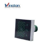 AD112-50FVAH 0-100A 60-500V 20-75HZ Amper + Voltage + Frequency Meter