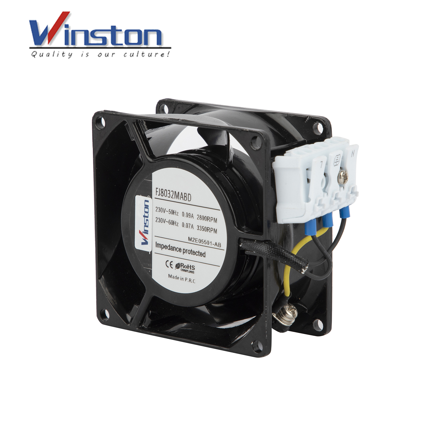 FJ8032MAB Industrial Motor Axial Flow Fan