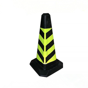 Promotion of High-quality Traffic Construction Special Rubber Road Cones For Traffic Safety Facilities
