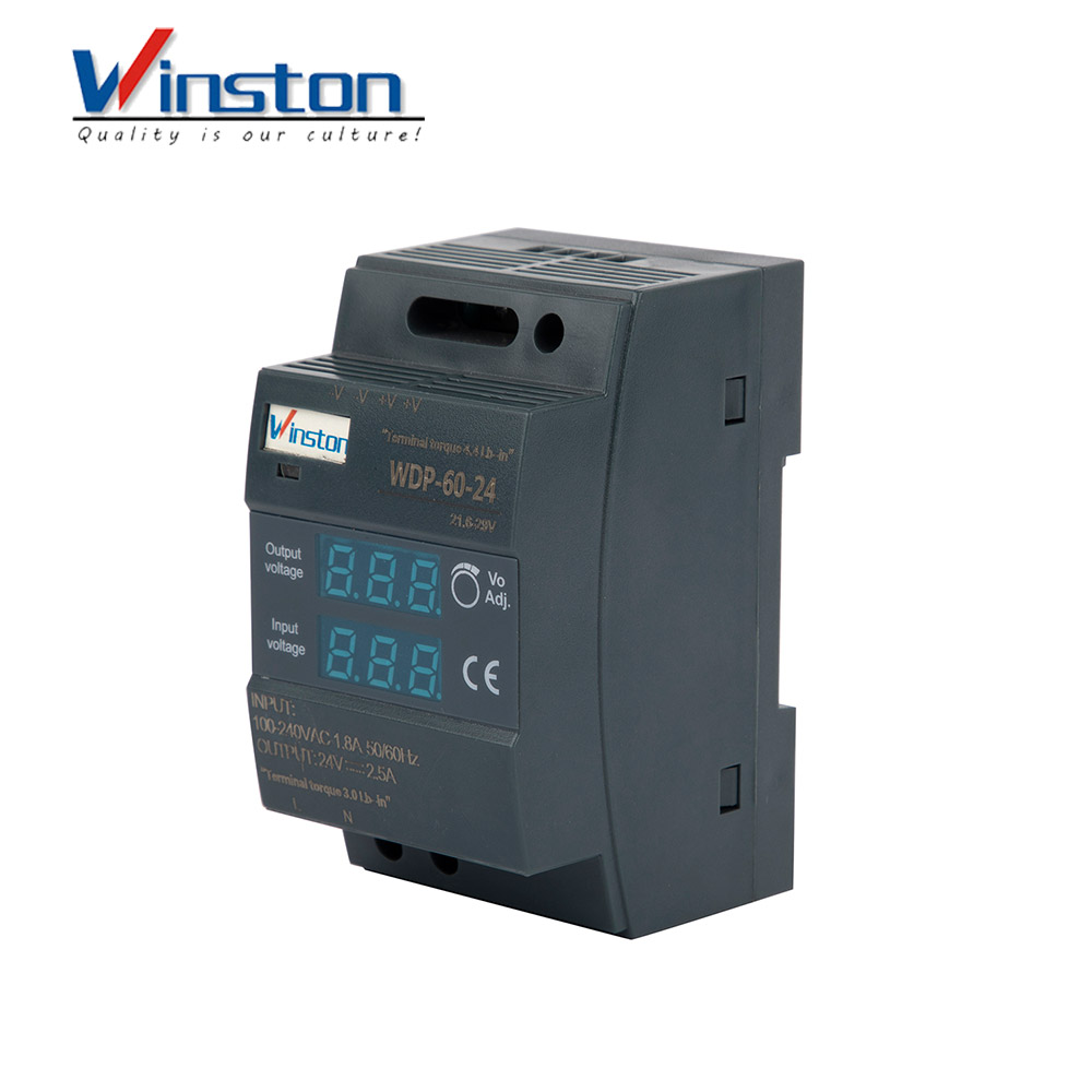 WDP-60 60W 5V 12V 15V 24V 48V Ultra-thin Rail Type Switching Power Supply