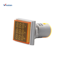 AD16-22VAHzS 22mm Digital Voltage Current Meter Indicator Voltmeter Ammeter Frequency meter