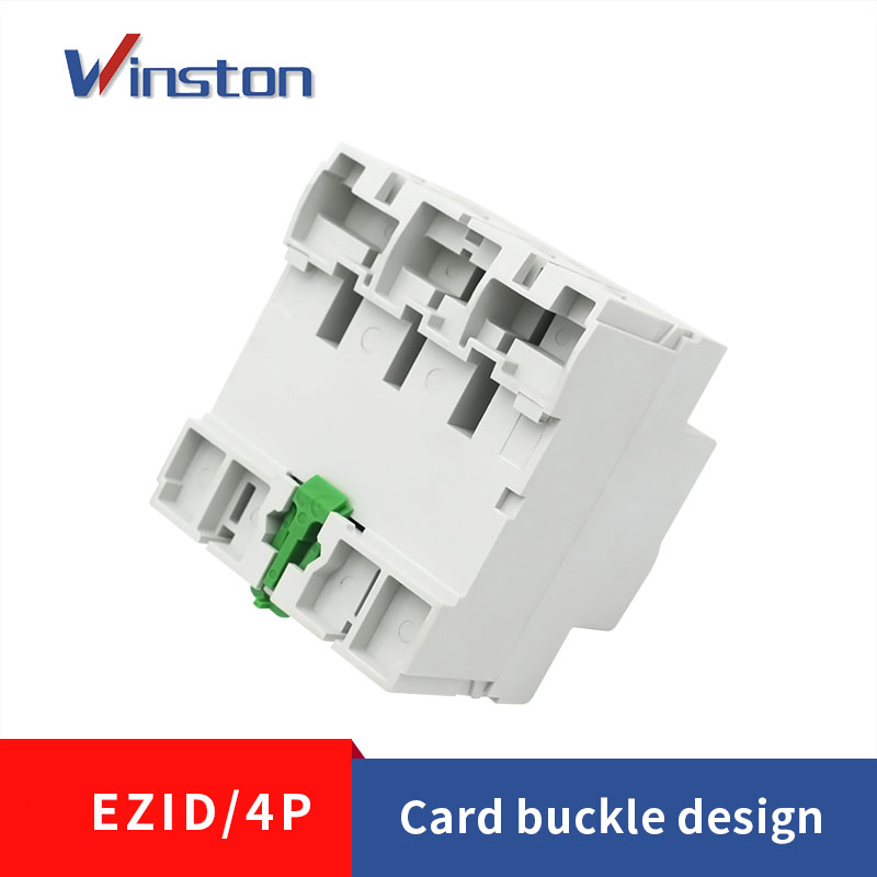 EZID 4P 6-100A 400V 300MA 500MA RCCB Mini Leakage Circuit Breaker